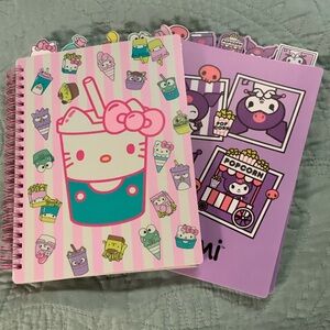 Hello Kitty Pink and Purple Notebooks